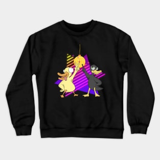 Disco Ducks Crewneck Sweatshirt